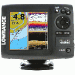 Lowrance 000-11652-001 Elite-5 Chirp Fishfinder/chartplotter Gold – 83/200 And 455/800 Transom Mount