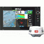 Simrad Nss12 Evo2 Combo Multifunction Display W/ Insight Usa & 4g Radar